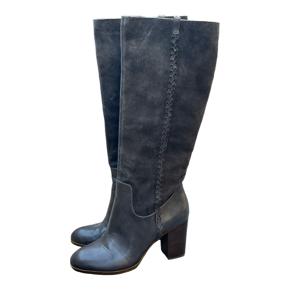 Nordstrom Brown Leather/Suede Women’s Tall Boot Size 10M - Picture 5 of 6